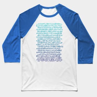 Math Matrix Numbers Baseball T-Shirt